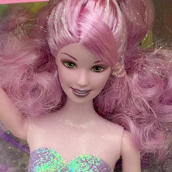 Barbie 2003 Fairytopia Purple Sparkle Fairy Mattel 3+ H2726 NRFB - Picture 8 of 14